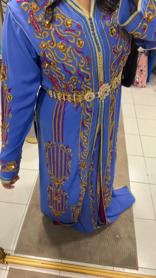 Caftans bleu ciel